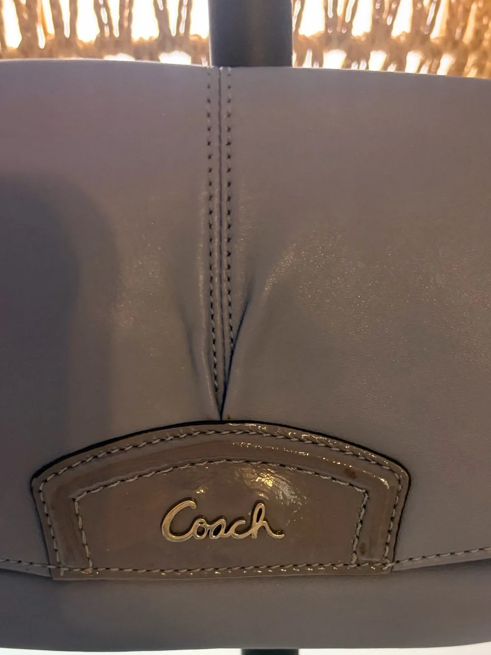 Coach Women's Shoulder Bag in Light Blue